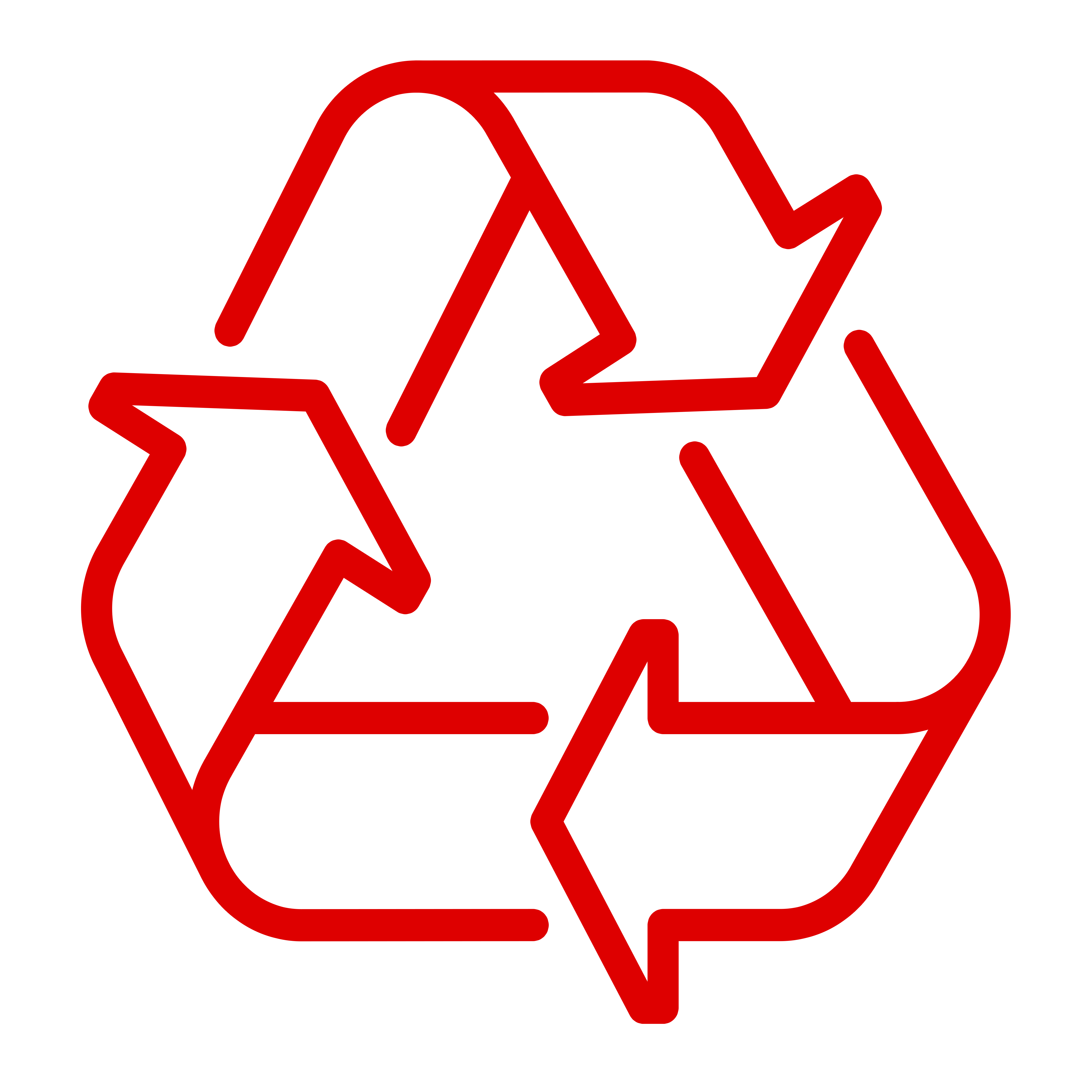 Differentiation <br>of the waste produced